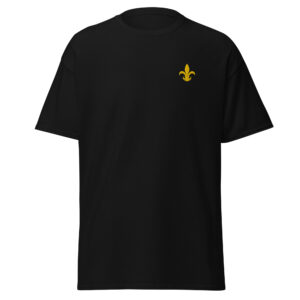 T-shirt Fleur de Lys brodé