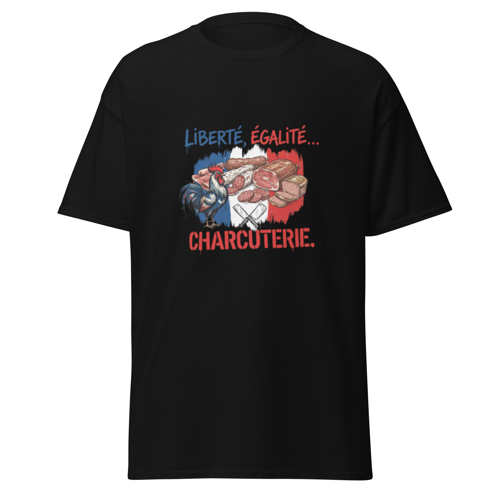 T-shirt "Liberté égalité charcuterie" – Image 3